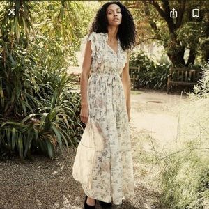 Doen Carnation Dress in Salt Summer Floral